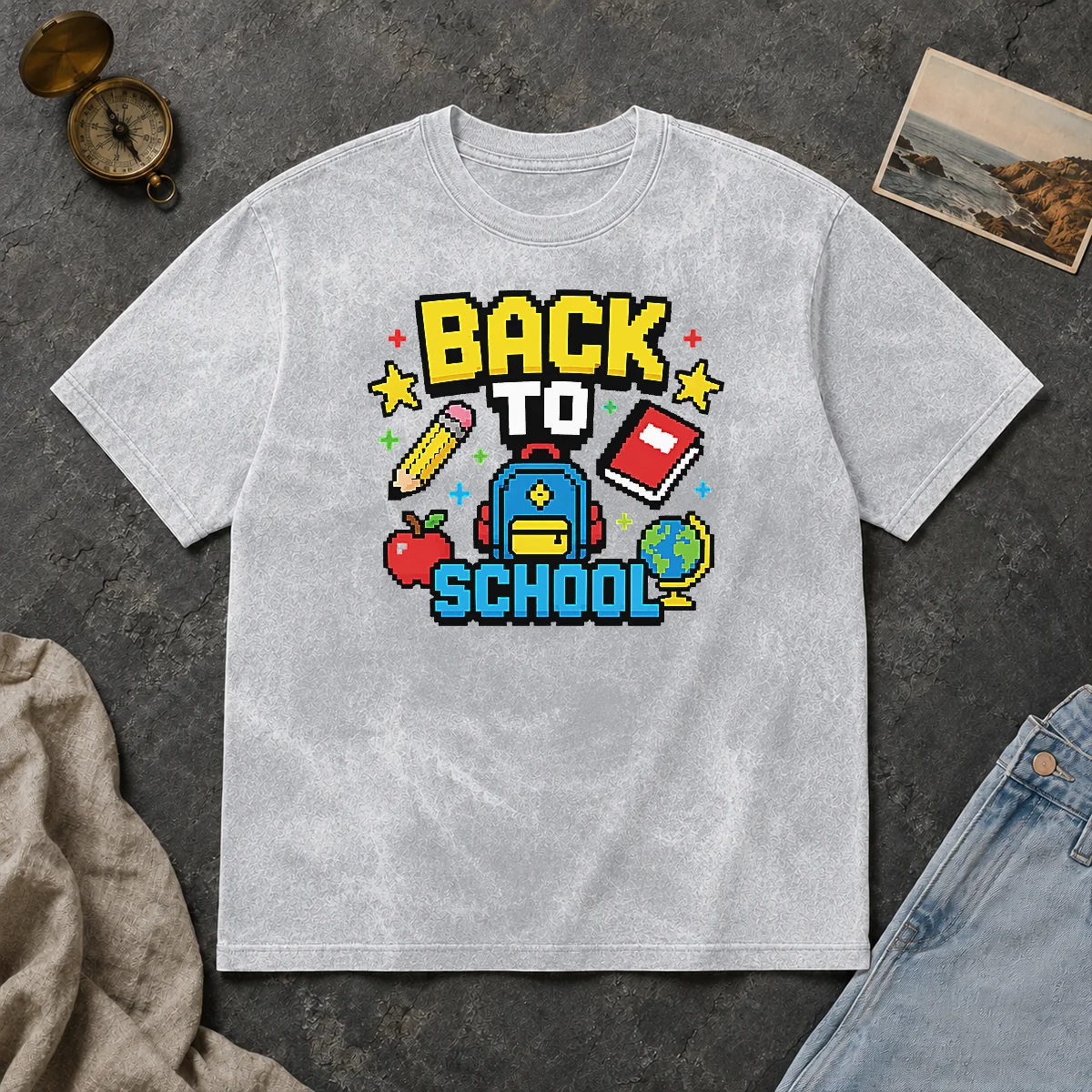 Official Hot Grunge Paint Drip Back To School Pink Black Washed T Shirt Official Hot Grunge Paint Drip Back To School Pink Black Washed T-Shirt