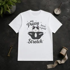 Official Premium My Pussy Loves A Good Stretch Cat