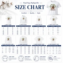 Size chart for Premium Good Hike More Worry Less A Walk In Nature Walks The Soul Back Home with measurements in inches and cm to help choose the right fit