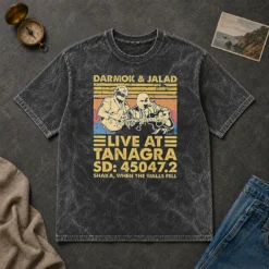 Premium Hot Vintage Darmok And Jalad Live At Tanagra Shaka When The Walls Fell Washed T-Shirt