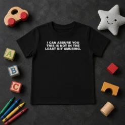 Premium I Can Assure You This Is Not In The Least Bit Amusing Kids T-Shirt