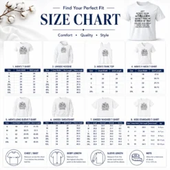 Size chart for Premium Pretty Just Because You Are Taller Doesn'T Make Me Scared Of You with measurements in inches and cm to help choose the right fit