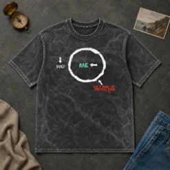 Premium Salt Ring Of Protection Geek Washed T-Shirt