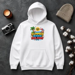 Pretty Nice Pixel Art Summer Bank Holiday Beach Retro Game Hoodie